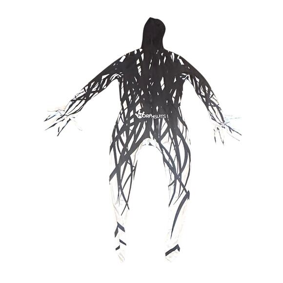 New Adult Zalgo Morphsuits Creepypasta Halloween Costume Urban Legend Medium - Picture 2 of 4